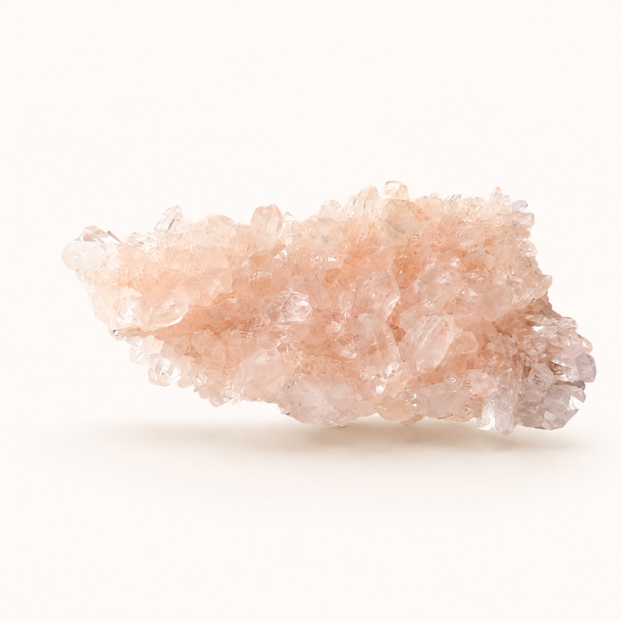 Pink Himalayan Quartz Cluster
